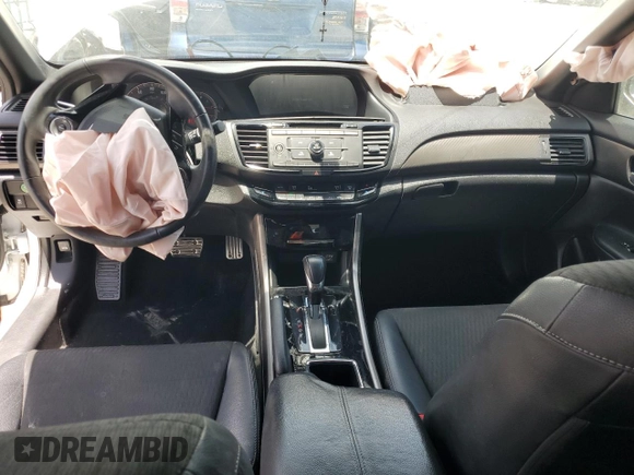 2016 Honda Accord Sport с VIN 1HGCR2F55GA222721, выставлен на аукционе Copart как лот 62662375 с пробегом 104 608 миль миль и Списание • Salvage title. История ставок и продаж доступна на DreamBid. Изображение 8.