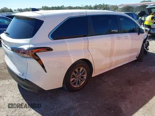 2023 Toyota Sienna LE with VIN 5TDKRKEC2PS173314, listed as a IAAI auction lot 41601728 with 50,873 mi miles. Bid and sale history available at carsss.com. Image 4.
