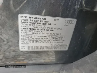 2018 Audi SQ5 Prestige with VIN WA1C4AFY8J2025782, listed as a Copart auction lot 65349204 with 80,688 mi miles and Clean Title. Bid and sale history available at DreamBid. Image 13.