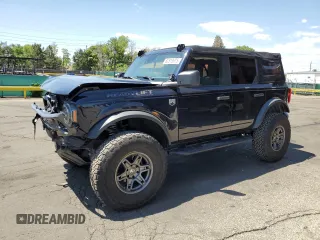 2021 Ford Bronco with VIN 1FMDE5BH7MLA83056, listed as a Copart auction lot 60513675 with 36,191 mi miles and Salvage title. Bid and sale history available at DreamBid. Image 1.