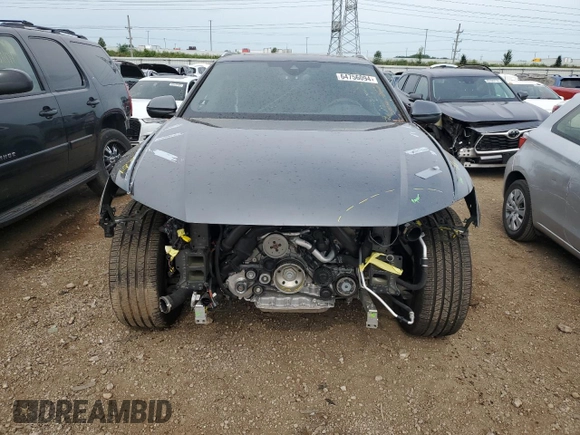 2023 Audi Q8 Premium Plus with VIN WA1EVBF12PD035302, listed as a Copart auction lot 64756094 with 8,615 mi miles and Salvage title. Bid and sale history available at DreamBid. Image 5.
