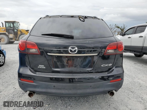 2015 Mazda CX-9 Grand Touring z VIN JM3TB2DA8F0457807, wystawiony jako Copart lot #61803555 z przebiegiem 110 104 mil mil oraz Czysty tytuł • Clean title. Historia ofert i sprzedaży dostępna na DreamBid. Obrazek 6.