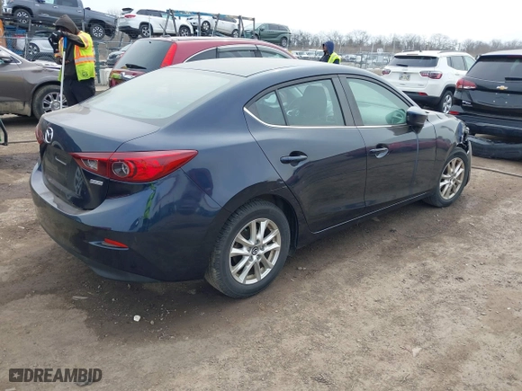 2016 Mazda Mazda3 i Sport with VIN 3MZBM1U76GM242063, listed as a IAAI auction lot 41816775 with 121,039 mi miles. Bid and sale history available at carsss.com. Image 4.