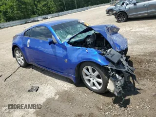 2005 Nissan 350Z Touring with VIN JN1AZ34E45M651037, listed as a Copart auction lot 60239124 with Not Provided miles and Salvage Title. Bid and sale history available at carsss.com. Image 4.