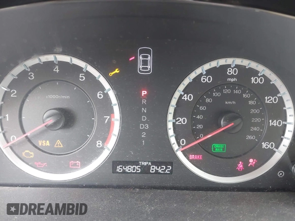 2008 Honda Accord LX z VIN 1HGCP26348A081162, wystawiony jako IAAI lot #42082787 z przebiegiem 164 805 mil mil oraz . Historia ofert i sprzedaży dostępna na DreamBid. Obrazek 16.