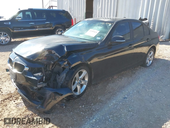 2013 BMW 3 Series 320i with VIN WBA3B1C50DF461591, listed as a IAAI auction lot 41505029 with 1 mi miles. Bid and sale history available at carsss.com. Image 2.