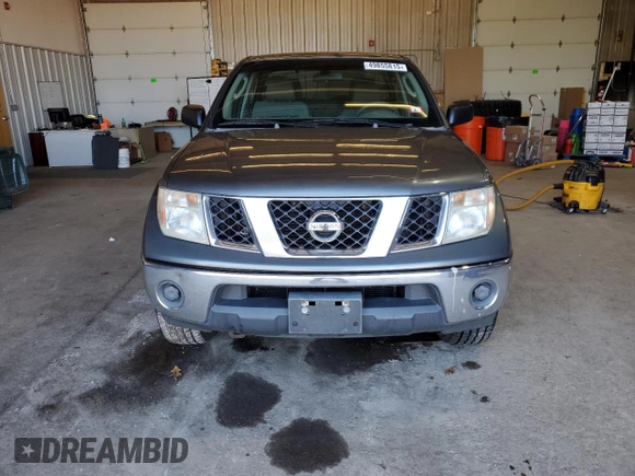 2007 Nissan Frontier SE with VIN 1N6AD09W57C408340, listed as a Copart auction lot 49855815 with 187,824 mi miles and Clean Title. Bid and sale history available at carsss.com. Image 5.