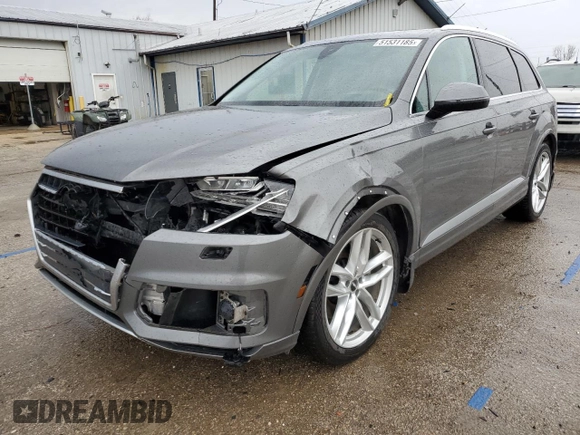 2017 Audi Q7 Prestige with VIN WA1VAAF70HD041420, listed as a Copart auction lot 51531185 with 68,667 mi miles and Salvage Title. Bid and sale history available at carsss.com. Image 1.