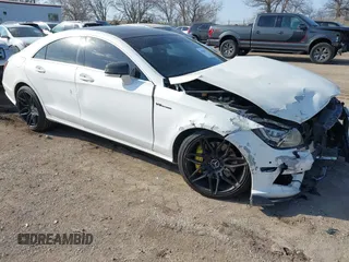 2014 Mercedes-Benz CLS-Class CLS 550 with VIN WDDLJ9BB4EA103636, listed as a IAAI auction lot 41861074 with 97,527 mi miles. Bid and sale history available at carsss.com. Image 1.