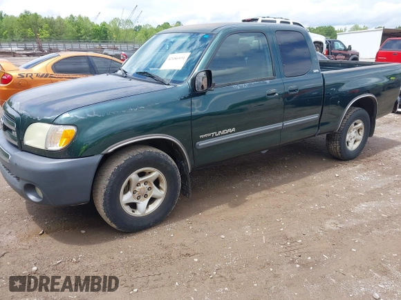 2003 Toyota Tundra SR5 with VIN 5TBRT34143S434712, listed as a IAAI auction lot 42186931 with 380,102 mi miles and . Bid and sale history available at DreamBid. Image 2.