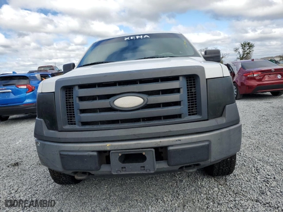 2009 Ford F-150 XL with VIN 1FTRW14809FA98842, listed as a Copart auction lot 85196464 with 0 mi miles and Salvage Title. Bid and sale history available at carsss.com. Image 5.