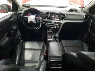 2018 Kia Sportage EX with VIN KNDPNCAC1J7446998, listed as a Copart auction lot 48864255 with 90,304 mi miles and Salvage Title. Bid and sale history available at carsss.com. Image 8.
