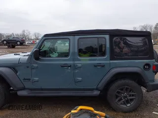 2024 Jeep Wrangler Sport S with VIN 1C4PJXDN3RW124591, listed as a IAAI auction lot 41984208 with 30,271 mi miles and . Bid and sale history available at DreamBid. Image 14.