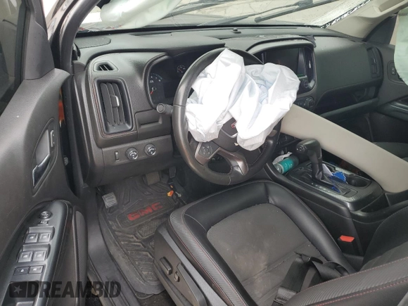 2018 GMC Canyon 4WD All Terrain w/Cloth with VIN 1GTG6CEN0J1207762, listed as a Copart auction lot 81380434 with 0 mi miles and Salvage Title. Bid and sale history available at carsss.com. Image 8.