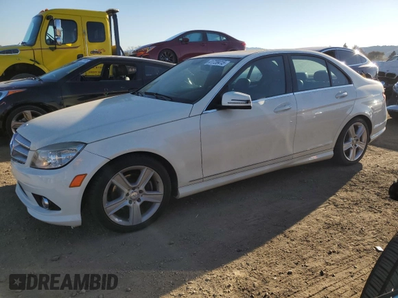 2010 Mercedes-Benz C-Class C 300 Sport with VIN WDDGF5EBXAF424357, listed as a Copart auction lot 41720415 with 126,842 mi miles and Salvage Title. Bid and sale history available at carsss.com. Image 1.