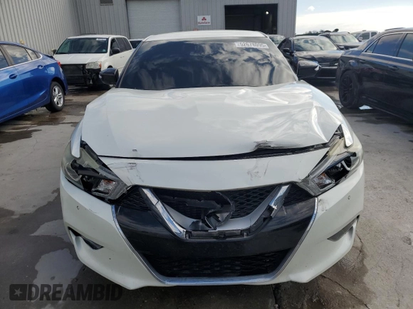 2017 Nissan Maxima SR with VIN 1N4AA6AP6HC456956, listed as a Copart auction lot 52678095 with 111,421 mi miles and Salvage title. Bid and sale history available at DreamBid. Image 5.