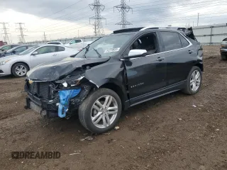 2019 Chevrolet Equinox Premier z VIN 3GNAXNEVXKL207882, wystawiony jako Copart lot #54229665 z przebiegiem 105 337 mil mil oraz Szkoda całkowita • Salvage title. Historia ofert i sprzedaży dostępna na DreamBid. Obrazek 1.