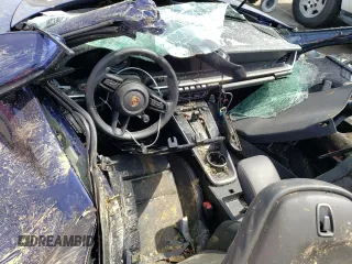 2022 Porsche 911 Carrera S with VIN WP0CB2A96NS245171, listed as a Copart auction lot 45597914 with 0 mi miles and Salvage Title. Bid and sale history available at carsss.com. Image 8.