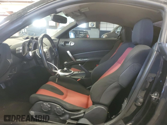 2008 Nissan 350Z Touring z VIN JN1BZ34EX8M751913, wystawiony jako Copart lot #86849544 z przebiegiem 33 380 mil mil oraz Szkoda całkowita • Salvage title. Historia ofert i sprzedaży dostępna na DreamBid. Obrazek 7.