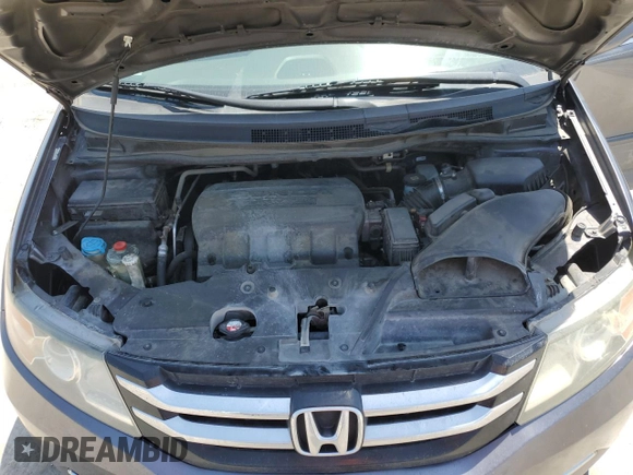 2016 Honda Odyssey EX-L with VIN 5FNRL5H63GB015091, listed as a Copart auction lot 53136355 with Not Provided miles and Salvage Title. Bid and sale history available at DreamBid. Image 12.