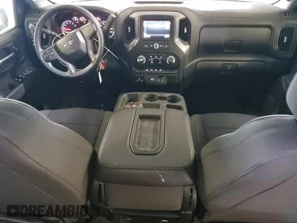 2020 Chevrolet Silverado 1500 Custom Trail Boss with VIN 1GCPYCEFXLZ206321, listed as a Copart auction lot 41848515 with 122,117 mi miles and Salvage Title. Bid and sale history available at DreamBid. Image 8.
