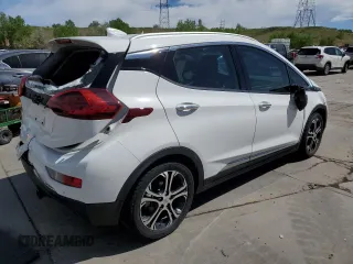 2019 Chevrolet Bolt EV Premier with VIN 1G1FZ6S08K4100819, listed as a Copart auction lot 56694705 with 133,012 mi miles and Salvage title. Bid and sale history available at DreamBid. Image 3.
