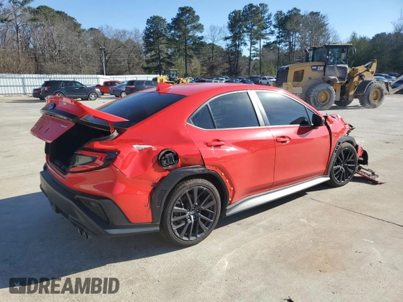 2022 Subaru WRX Premium with VIN JF1VBAF63N9011911, listed as a Copart auction lot 43696405 with 51,382 mi miles and Salvage title. Bid and sale history available at DreamBid. Image 3.