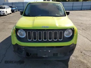 2017 Jeep Renegade Sport with VIN ZACCJAAB5HPF98804, listed as a Copart auction lot 57111735 with 86,568 mi miles and Salvage title. Bid and sale history available at DreamBid. Image 5.