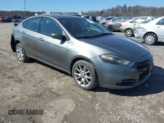 2013 Dodge Dart SXT with VIN 1C3CDFBA8DD268095, listed as a IAAI auction lot 41728995 with 139,435 mi miles. Bid and sale history available at carsss.com. Image 1.