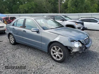 2006 Mercedes-Benz C 280 Luxury with VIN WDBRF92J26F738404, listed as a Copart auction lot 59291165 with 86,479 mi miles and Salvage title. Bid and sale history available at DreamBid. Image 4.