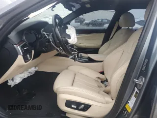 2017 BMW 5 Series 530i xDrive with VIN WBAJA7C37HWA70958, listed as a Copart auction lot 50803895 with 81,974 mi miles and Salvage Title. Bid and sale history available at carsss.com. Image 7.