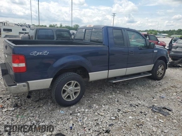 2008 Ford F-150 XLT with VIN 1FTPX14V18FB15382, listed as a Copart auction lot 58553295 with 245,739 mi miles and Clean title. Bid and sale history available at DreamBid. Image 3.