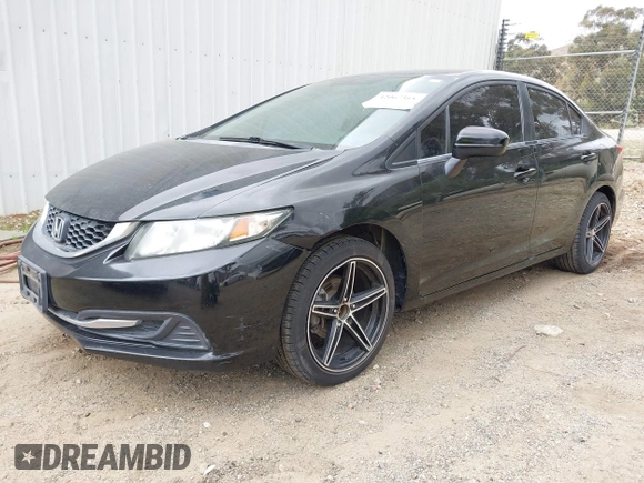 2015 Honda Civic Sedan LX with VIN 19XFB2E5XFE048514, listed as a IAAI auction lot 42067515 with 174,395 mi miles. Bid and sale history available at carsss.com. Image 19.