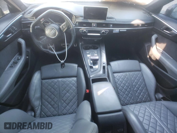 2018 Audi S4 Premium Plus with VIN WAUB4AF47JA231368, listed as a Copart auction lot 79423193 with 0 mi miles. Bid and sale history available at carsss.com. Image 8.