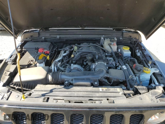 2022 Jeep Wrangler Unlimited Sport with VIN 1C4HJXDG5NW155504, listed as a Copart auction lot 70189964 with 44,101 mi miles and Salvage Title. Bid and sale history available at DreamBid. Image 12.