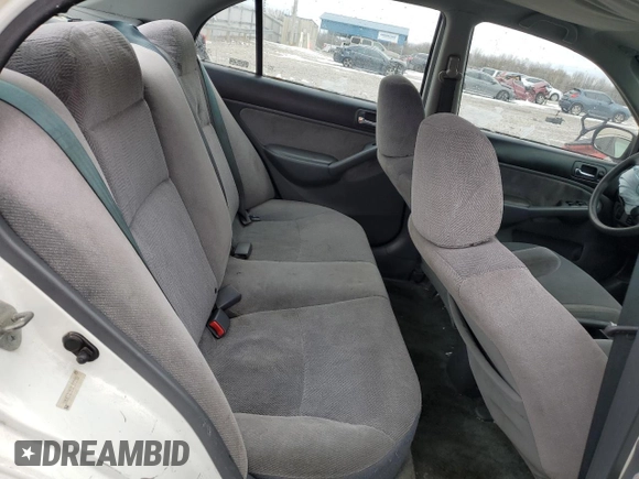 2002 Honda Civic LX with VIN 1HGES16552L081993, listed as a Copart auction lot 67070564 with Not Provided miles and Salvage Title. Bid and sale history available at DreamBid. Image 10.