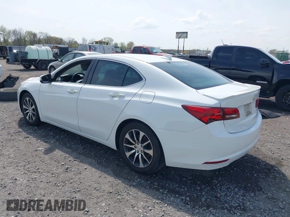 2015 Acura TLX Technology z VIN 19UUB1F56FA028300, wystawiony jako IAAI lot #41895422 z przebiegiem 188 353 mil mil oraz . Historia ofert i sprzedaży dostępna na DreamBid. Obrazek 3.