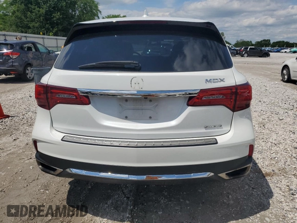 2020 Acura MDX z VIN 5J8YD4H3XLL029314, wystawiony jako Copart lot #58384655 z przebiegiem 59 365 mil mil oraz Szkoda całkowita • Salvage title. Historia ofert i sprzedaży dostępna na DreamBid. Obrazek 6.
