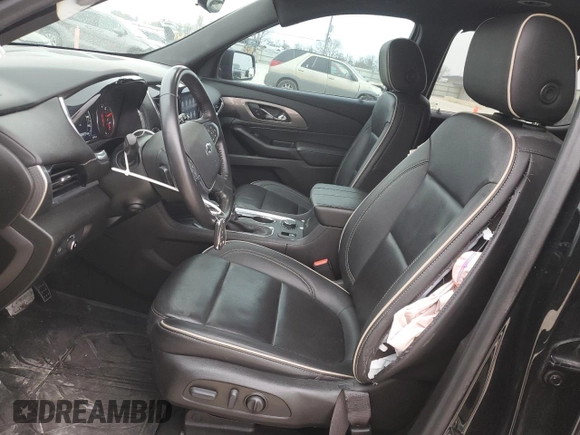 2022 Chevrolet Traverse Premier with VIN 1GNERKKW7NJ184791, listed as a Copart auction lot 44900045 with 36,796 mi miles and Salvage title. Bid and sale history available at DreamBid. Image 7.