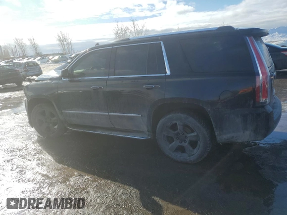 2019 GMC Yukon Denali with VIN 1GKS2CKJ9KR148869, listed as a Copart auction lot 46492895 with 0 mi miles and Salvage Title. Bid and sale history available at carsss.com. Image 2.