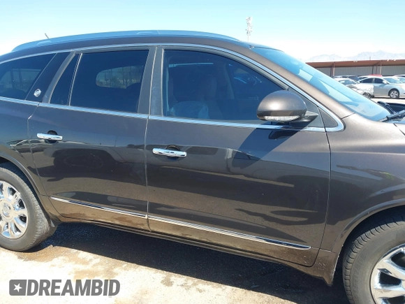 2013 Buick Enclave Premium with VIN 5GAKRDKD6DJ121283, listed as a IAAI auction lot 41965667 with 133,231 mi miles and . Bid and sale history available at DreamBid. Image 14.