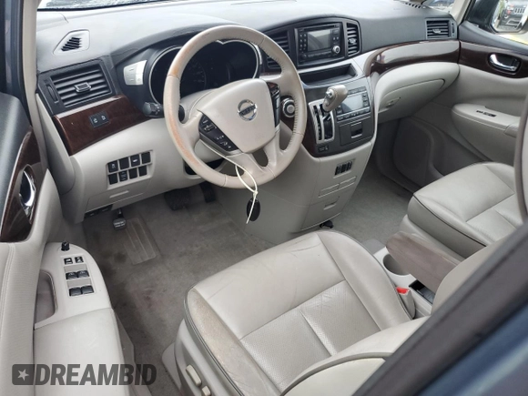 2011 Nissan Quest S with VIN JN8AE2KP8B9004537, listed as a Copart auction lot 74769744 with 98,523 mi miles and Salvage Title. Bid and sale history available at carsss.com. Image 8.