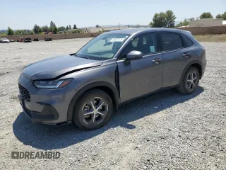 2024 Honda HR-V EX-L with VIN 3CZRZ1H73RM747083, listed as a Copart auction lot 62822275 with 24,524 mi miles and Salvage title. Bid and sale history available at DreamBid. Image 1.