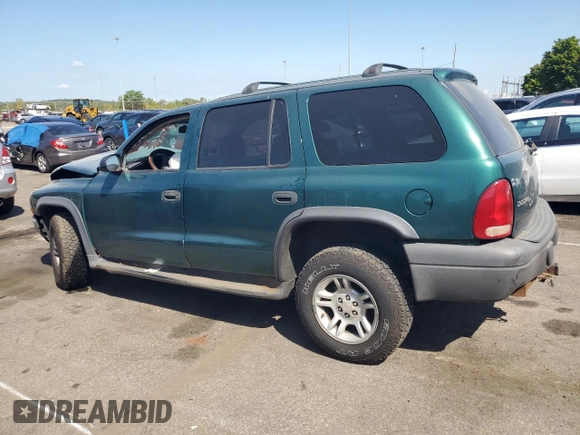 2003 Dodge Durango Sport with VIN 1D4HS38N63F526944, listed as a Copart auction lot 68689634 with Not provided miles and Salvage title. Bid and sale history available at DreamBid. Image 2.