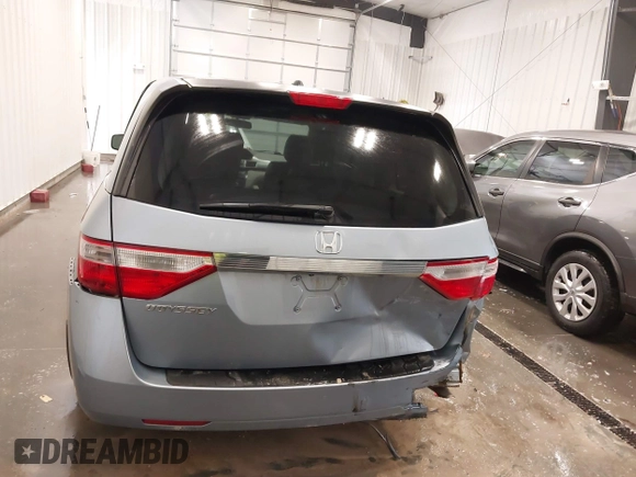2013 Honda Odyssey EX-L with VIN 5FNRL5H67DB015512, listed as a IAAI auction lot 41758695 with 193,356 mi miles and . Bid and sale history available at carsss.com. Image 17.