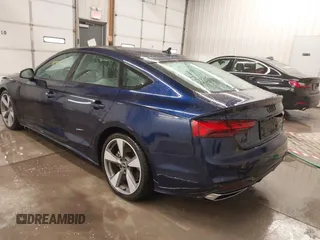 2021 Audi A5 Sportback S line Premium Plus with VIN WAUFACF59MA062909, listed as a IAAI auction lot 41601677 with 11,475 mi miles. Bid and sale history available at carsss.com. Image 3.