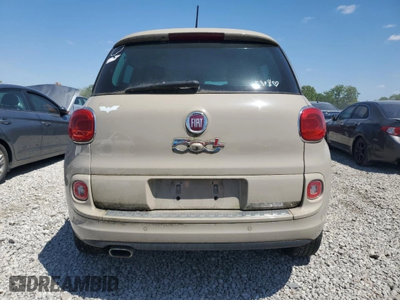 2014 FIAT 500L Easy with VIN ZFBCFABH1EZ018310, listed as a Copart auction lot 56480355 with 83,388 mi miles and Clean title. Bid and sale history available at DreamBid. Image 6.
