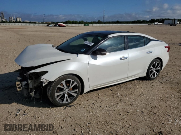 2016 Nissan Maxima SV with VIN 1N4AA6AP4GC429799, listed as a Copart auction lot 54237955 with 113,711 mi miles and Clean Title. Bid and sale history available at DreamBid. Image 1.