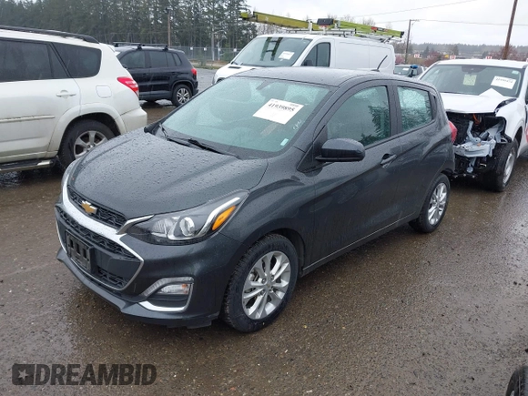 2022 Chevrolet Spark 1LT with VIN KL8CD6SA6NC012954, listed as a IAAI auction lot 41939895 with 51,974 mi miles. Bid and sale history available at carsss.com. Image 18.