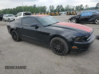 2014 Ford Mustang V6 with VIN 1ZVBP8AM6E5276582, listed as a Copart auction lot 54084265 with 140,039 mi miles and Clean Title. Bid and sale history available at carsss.com. Image 4.